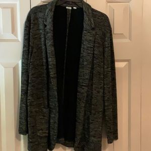 Gap XL Blazer with Pockets Black